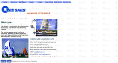 Desktop Screenshot of leesails.com